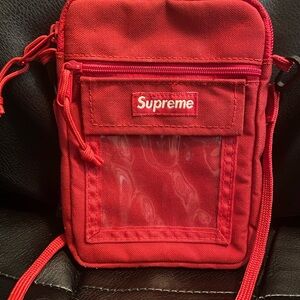 Supreme utility pouch red
